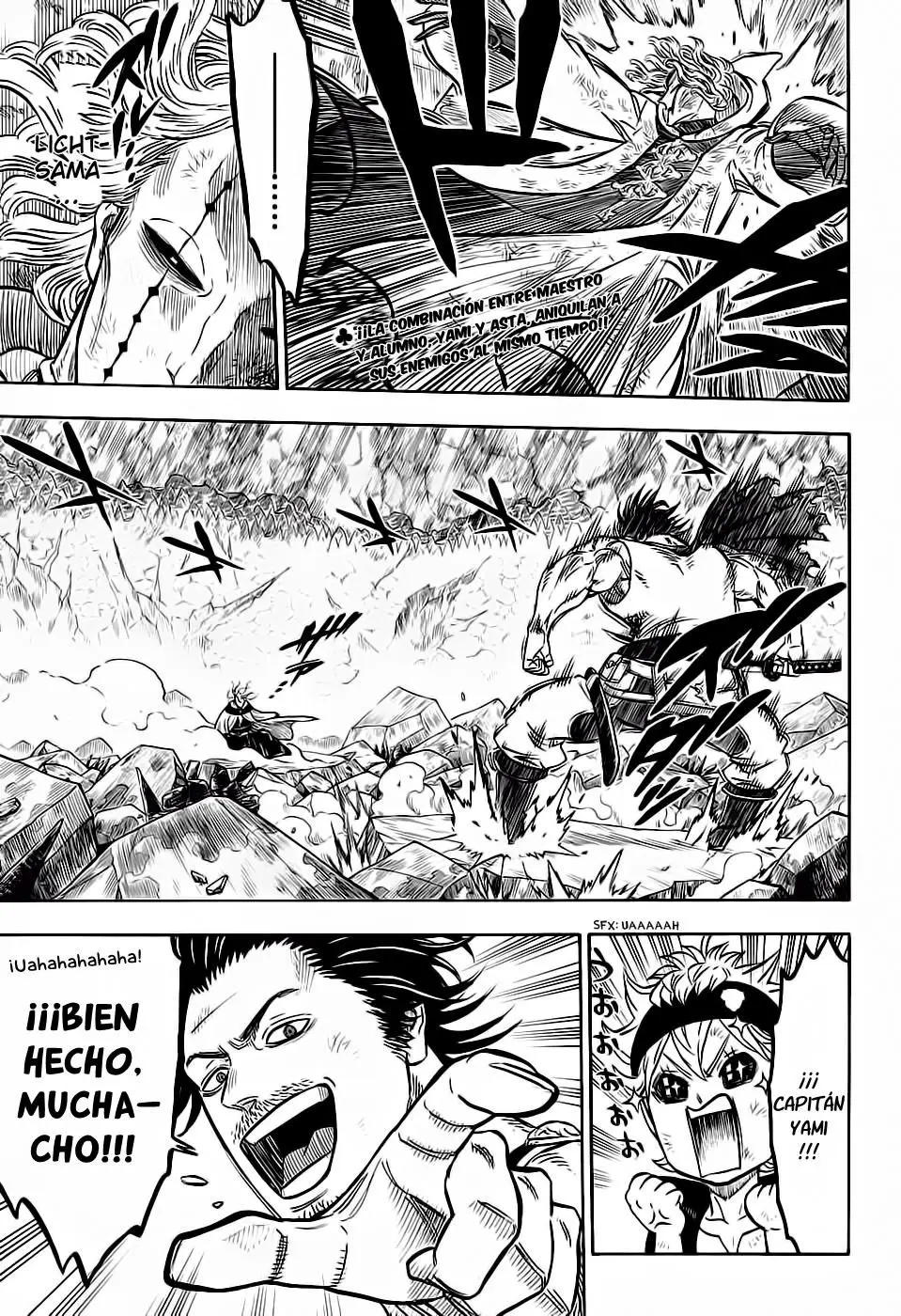 Black Clover capítulo 50, página 4