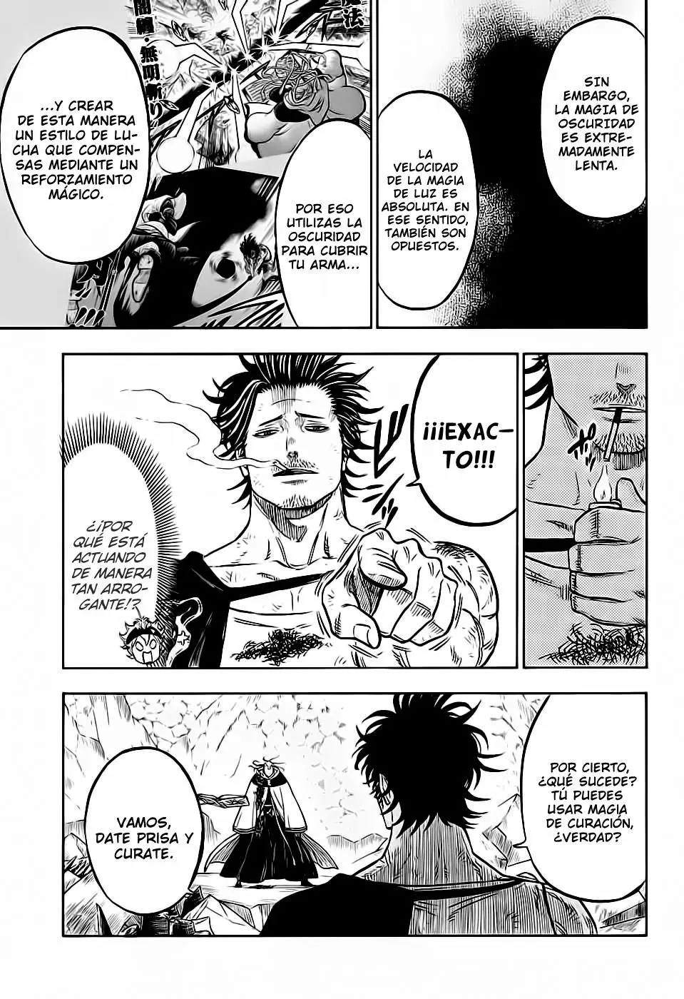 Black Clover capítulo 50, página 6