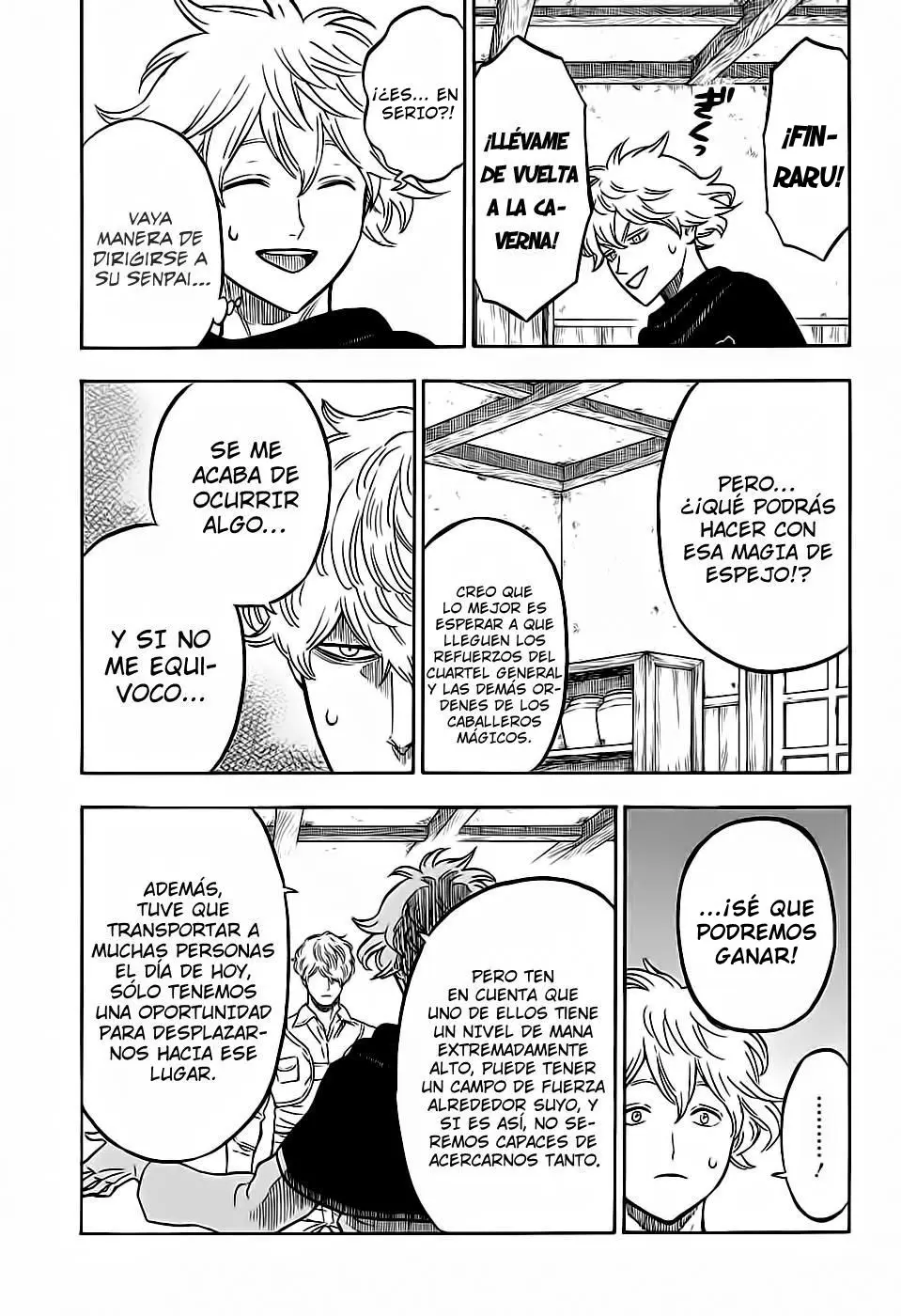 Black Clover capítulo 50, página 14