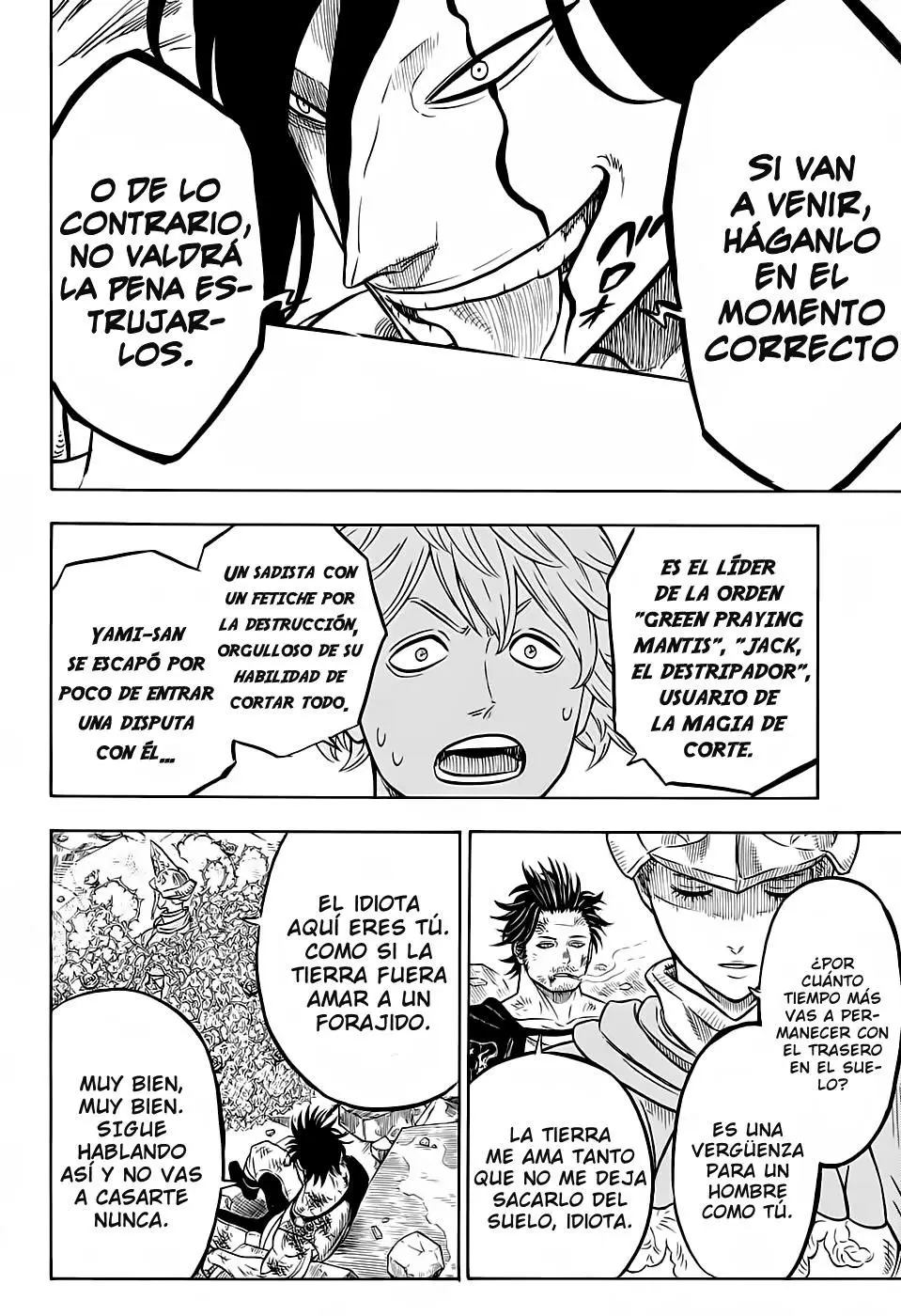 Black Clover capítulo 52, página 6