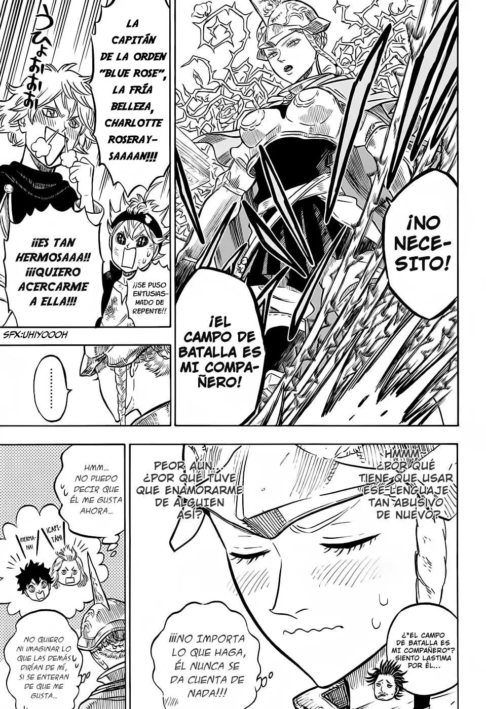 Black Clover capítulo 52, página 7