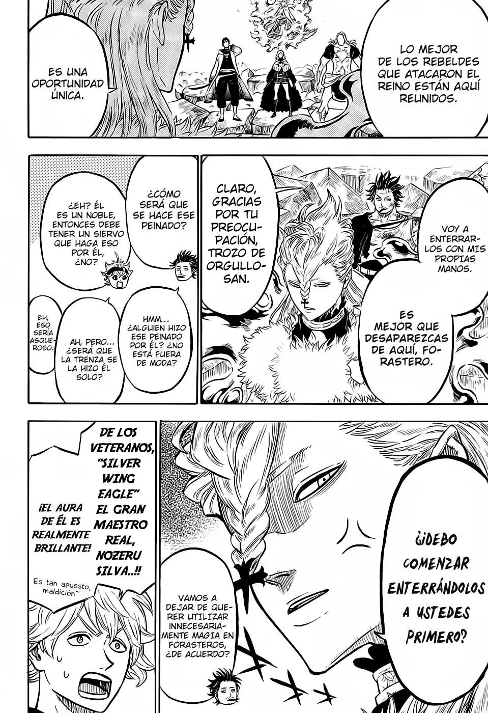 Black Clover capítulo 52, página 8