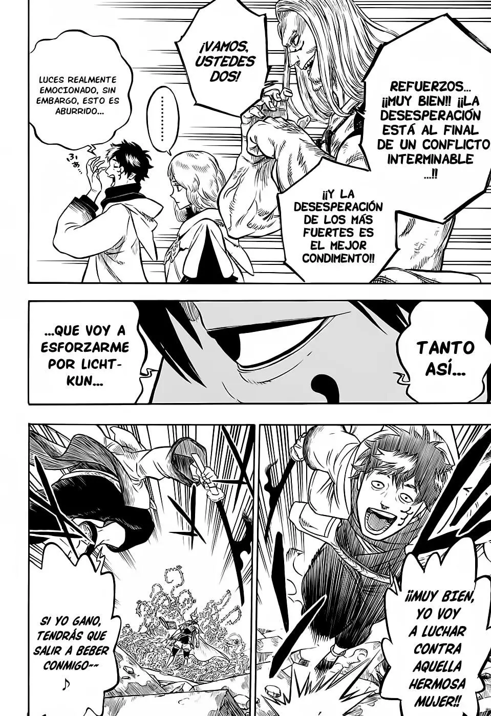 Black Clover capítulo 52, página 10