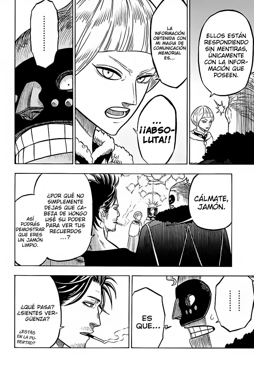 Black Clover capítulo 55, página 6