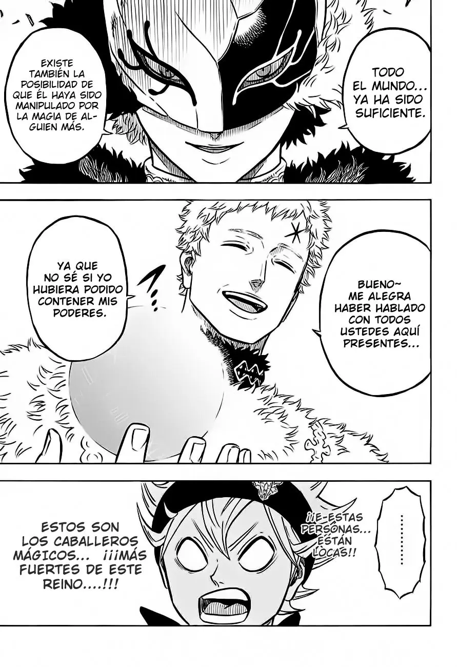Black Clover capítulo 55, página 17
