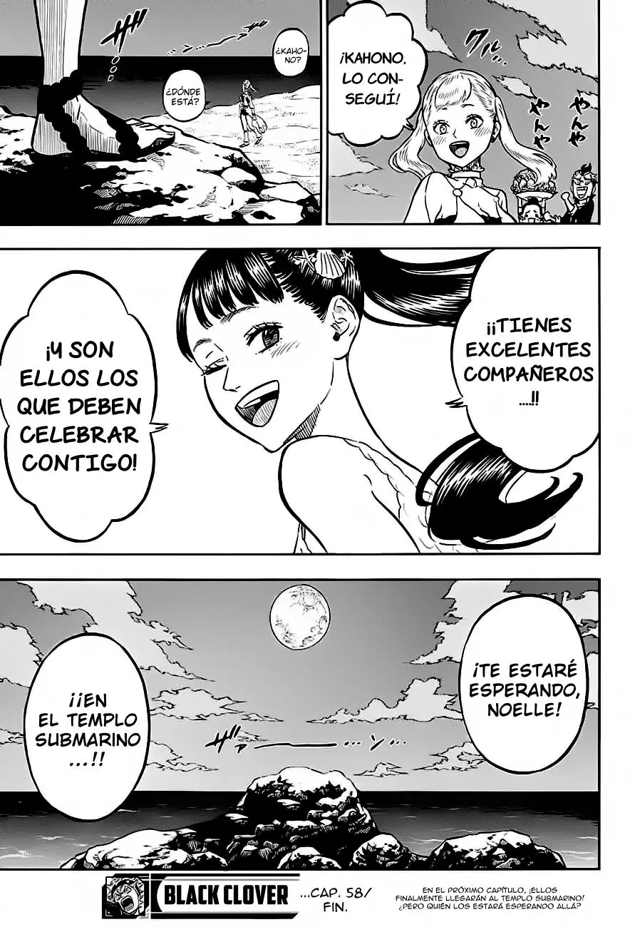 Black Clover capítulo 58, página 19