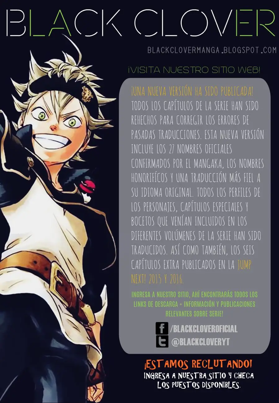 Black Clover capítulo 58, página 20