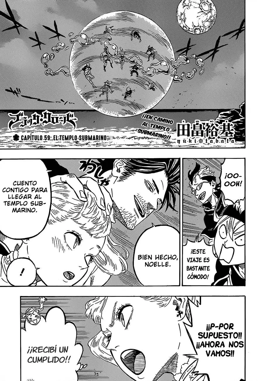 Black Clover capítulo 59, página 2
