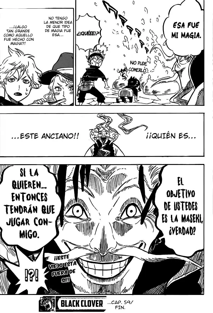 Black Clover capítulo 59, página 17