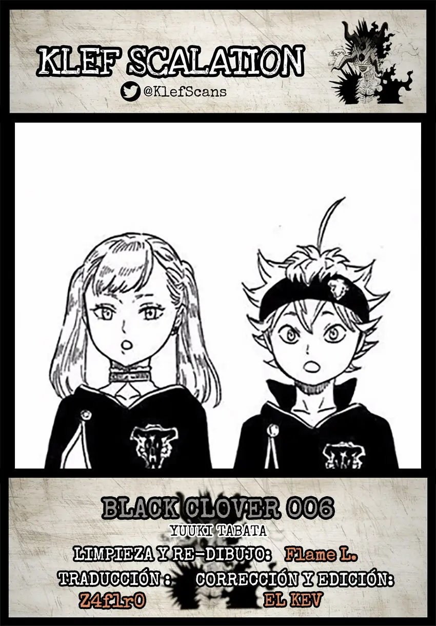 Black Clover capítulo 6, página 1