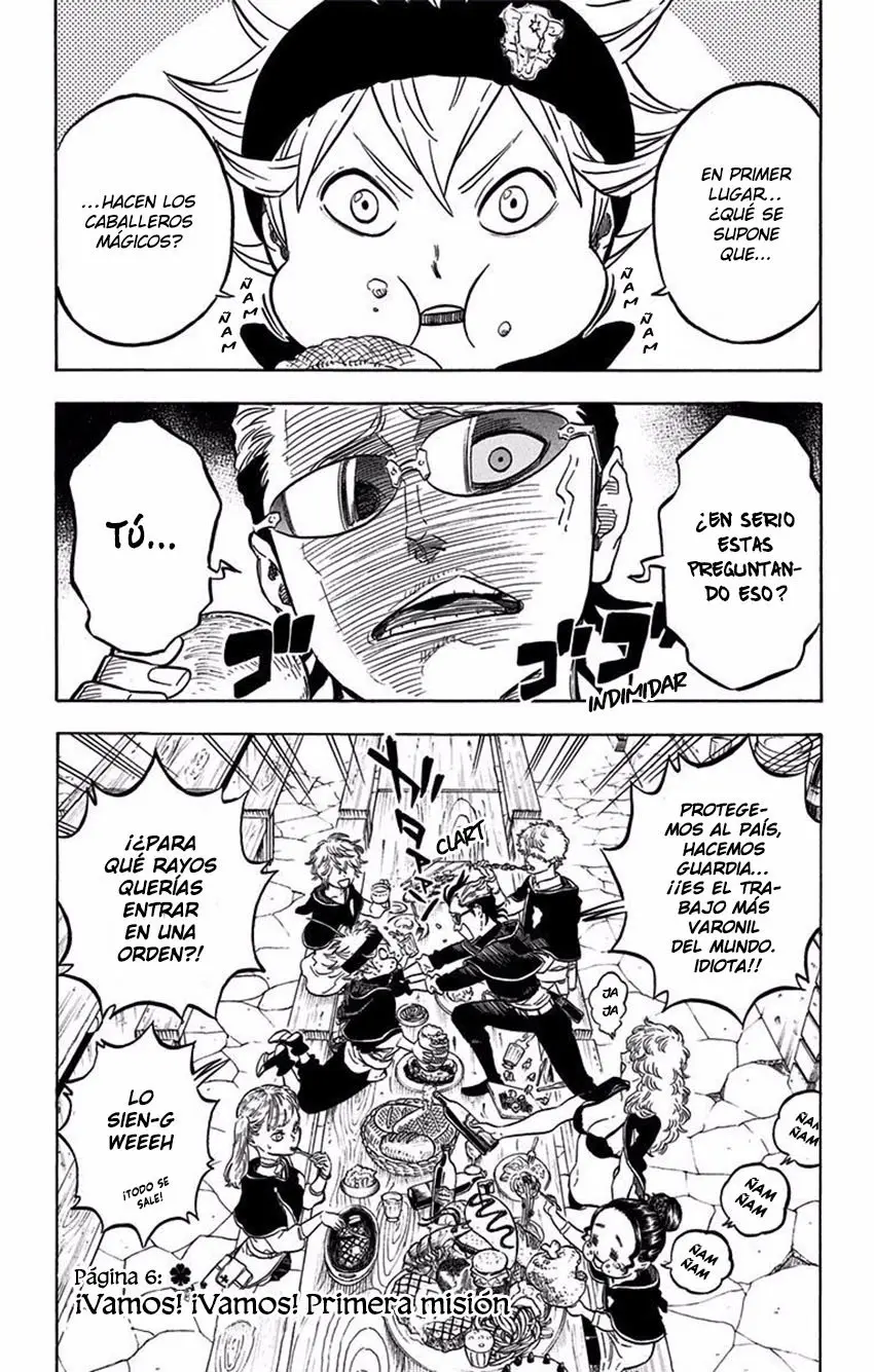 Black Clover capítulo 6, página 2