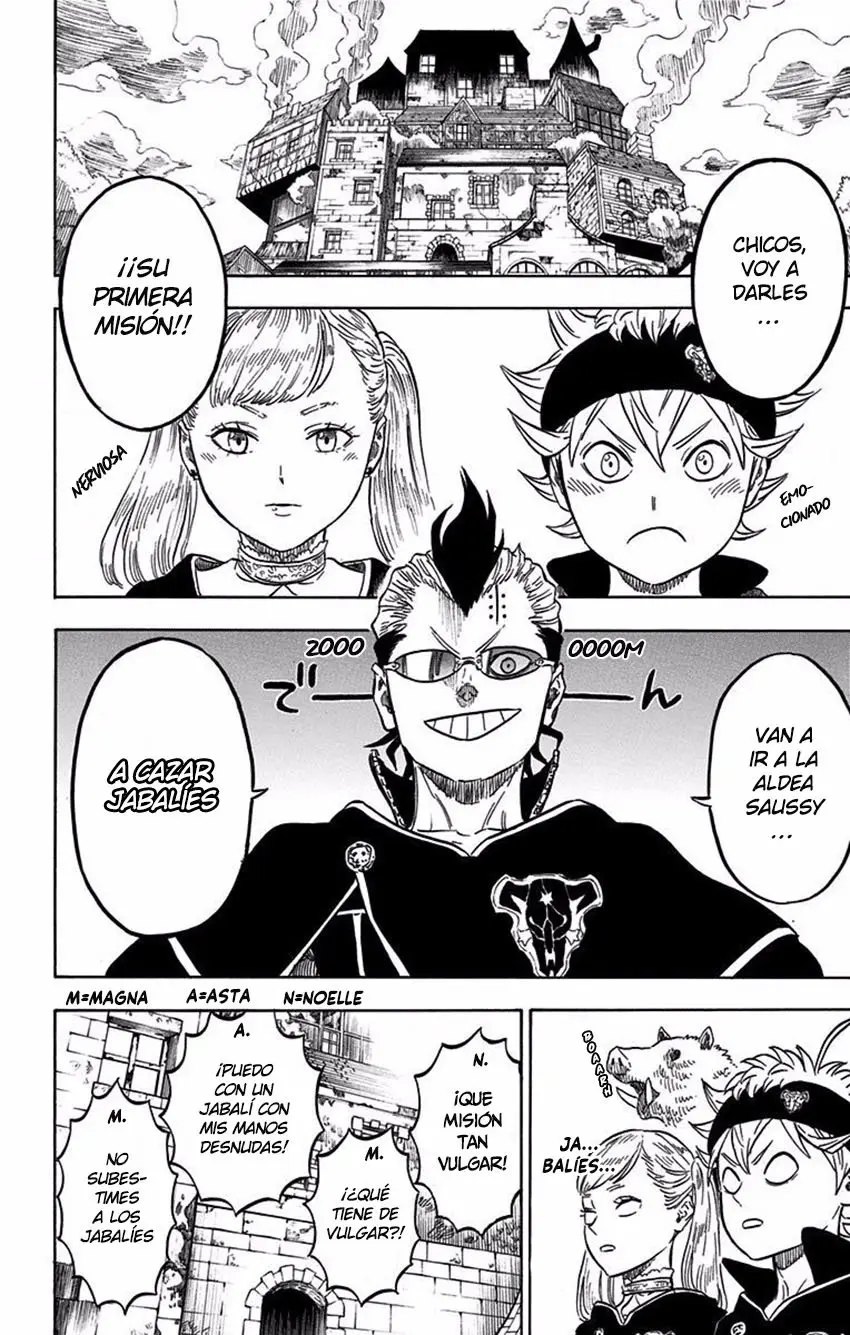 Black Clover capítulo 6, página 5
