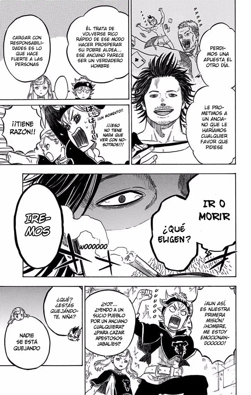Black Clover capítulo 6, página 6