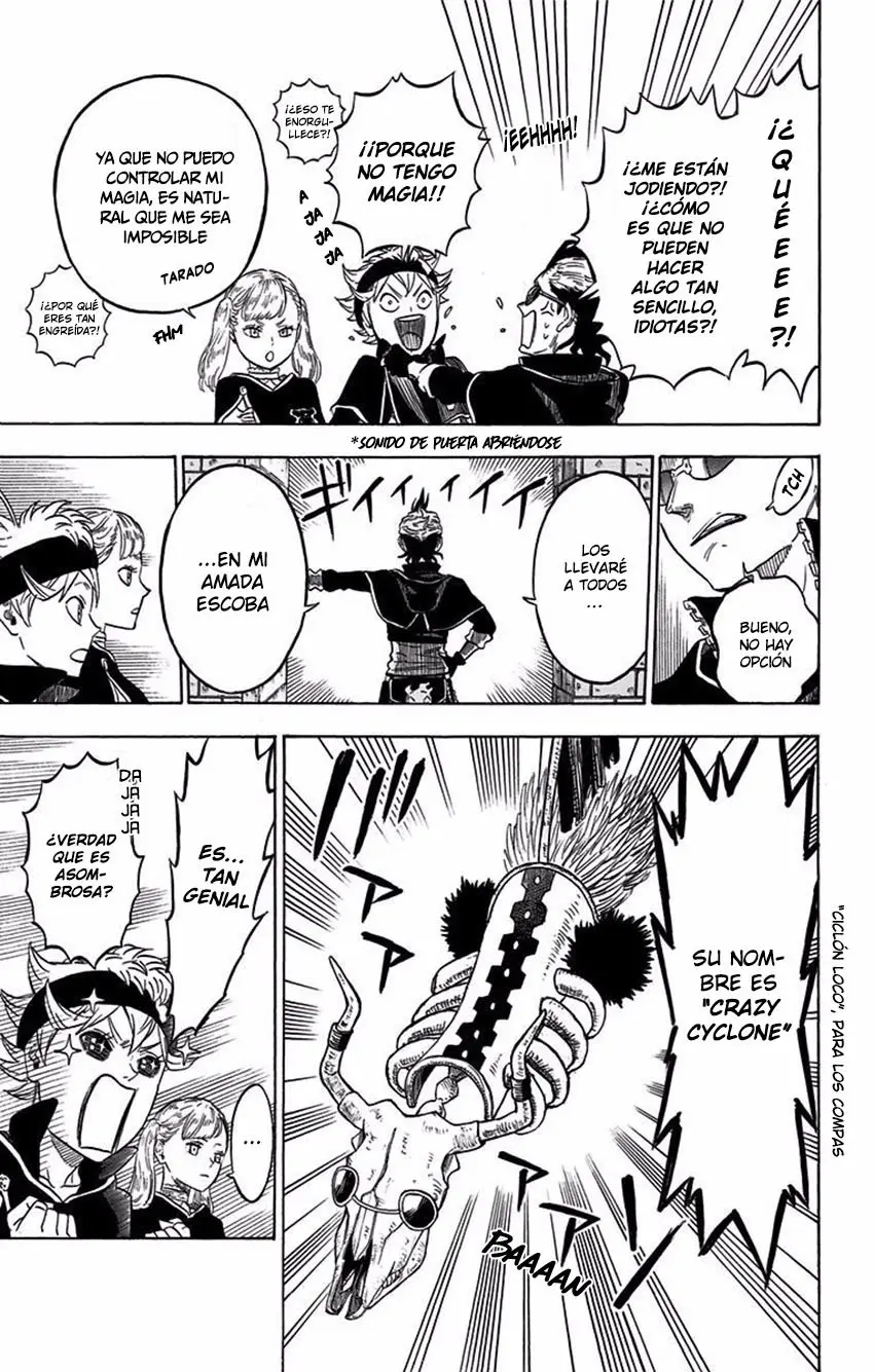 Black Clover capítulo 6, página 8