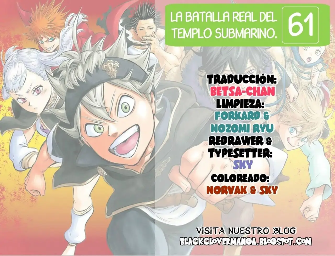 Black Clover capítulo 61, página 1