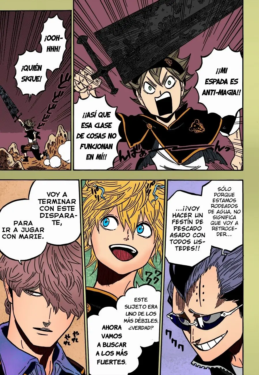 Black Clover capítulo 61, página 4
