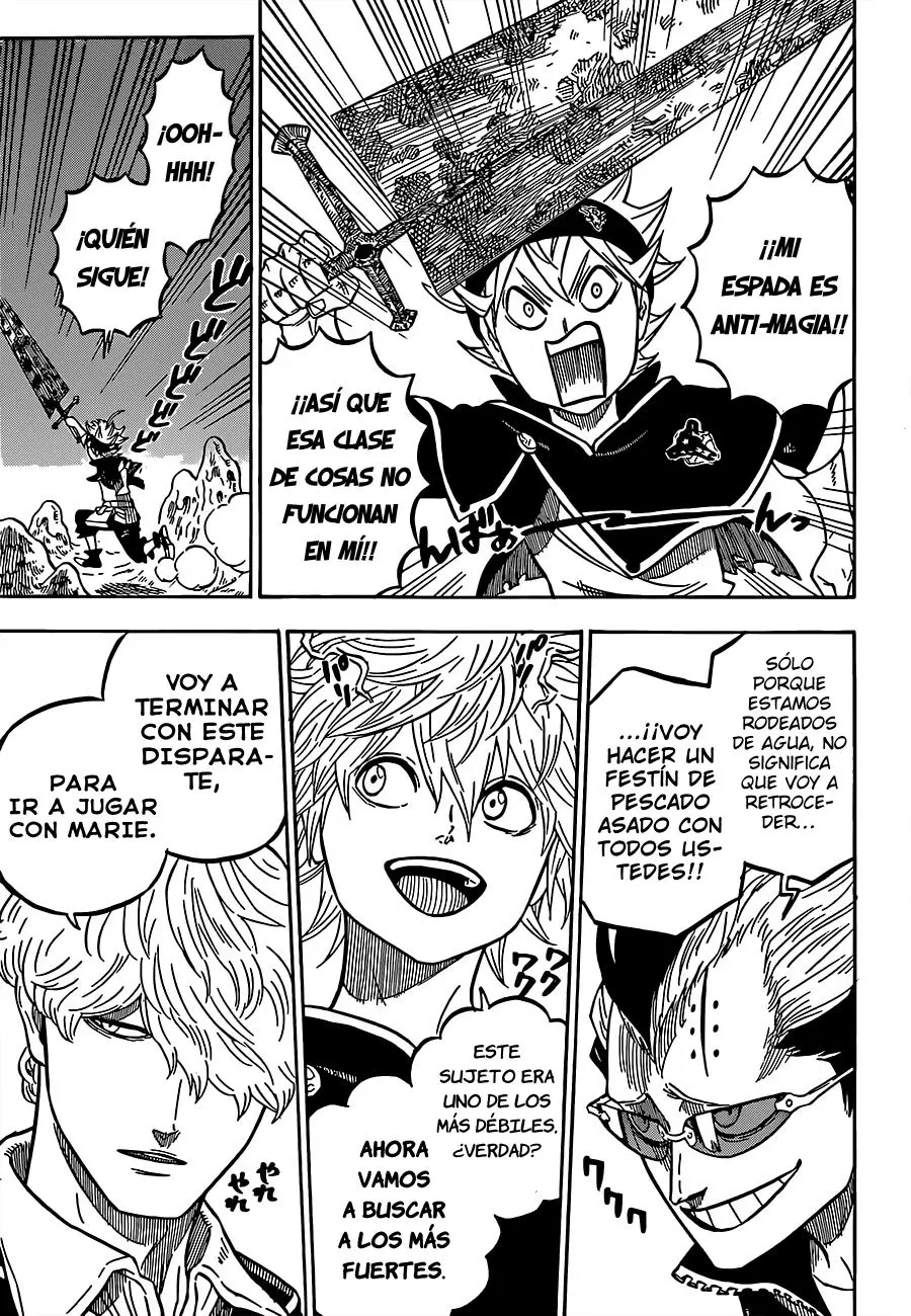 Black Clover capítulo 61, página 5