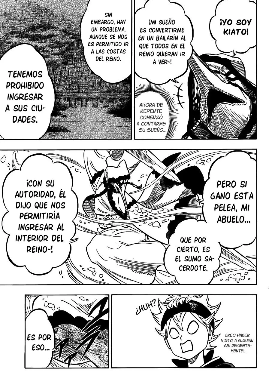 Black Clover capítulo 61, página 17