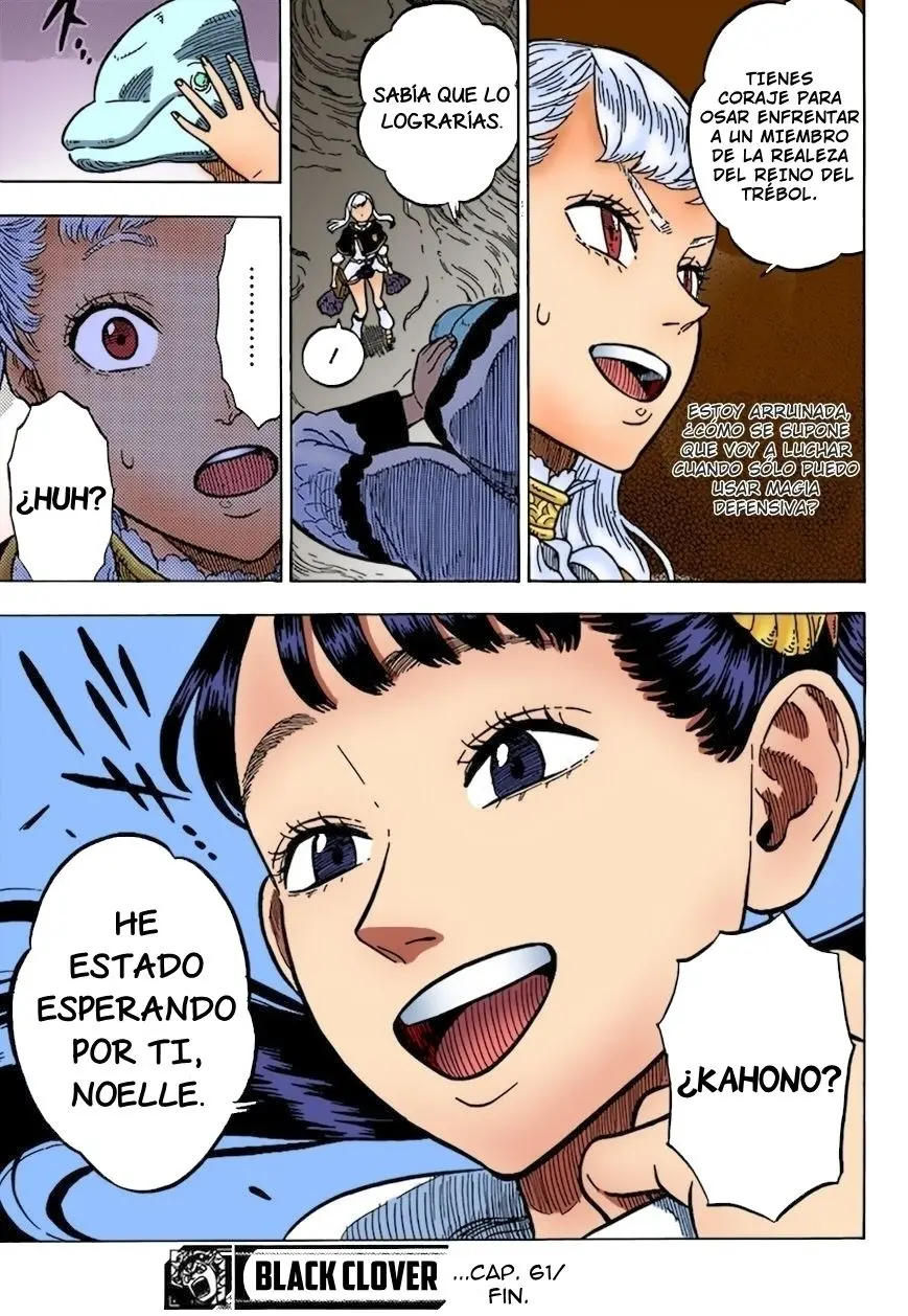 Black Clover capítulo 61, página 21