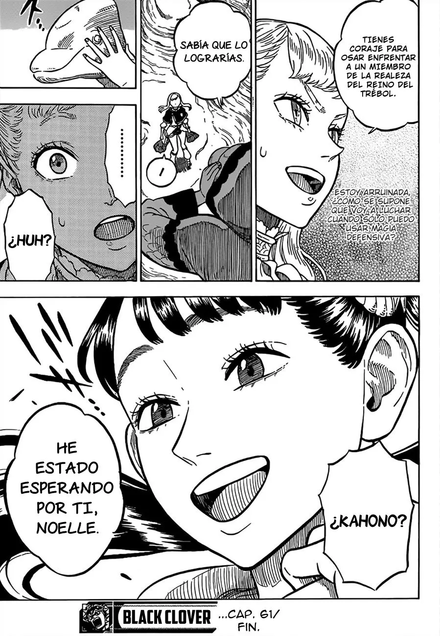 Black Clover capítulo 61, página 22