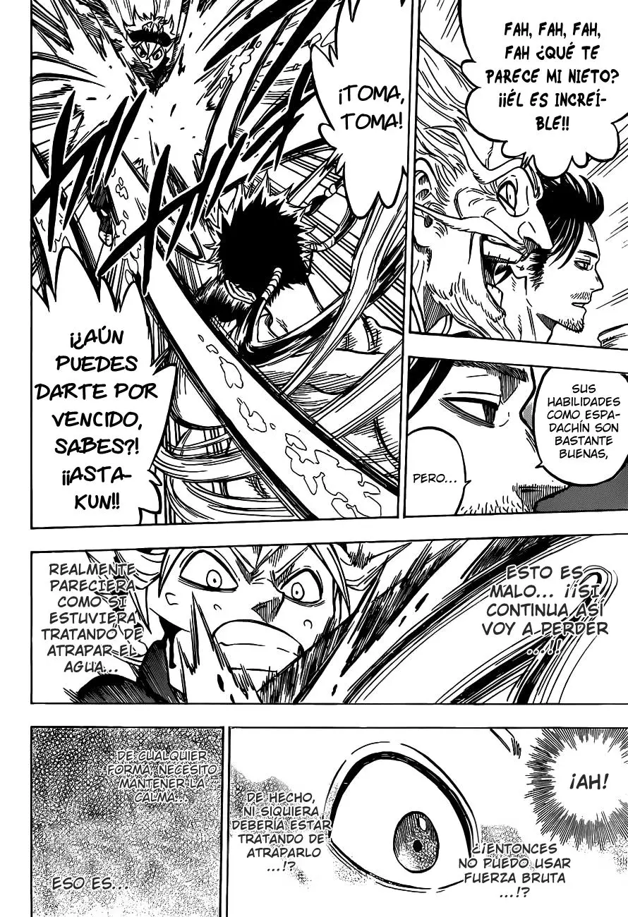 Black Clover capítulo 62, página 14
