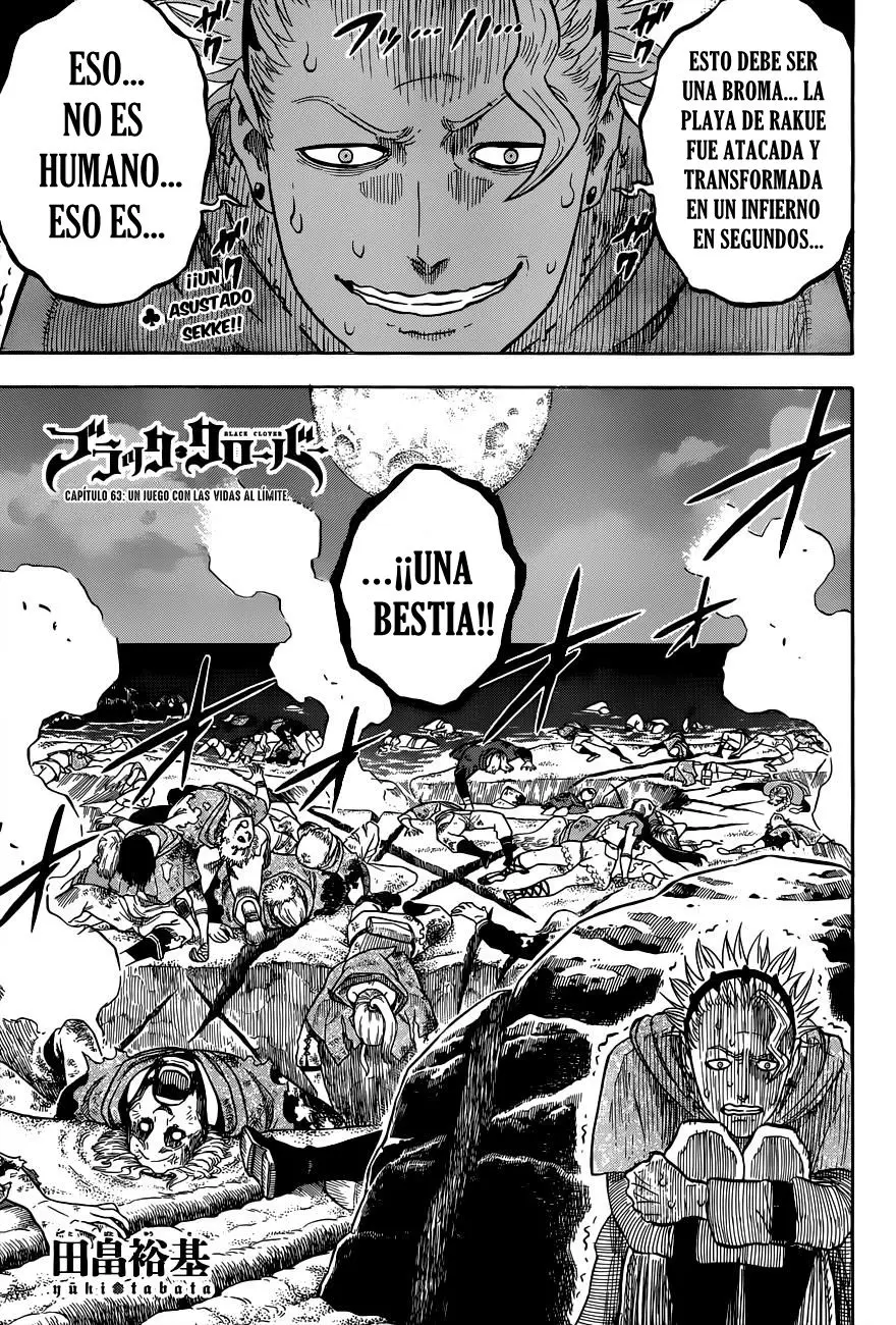 Black Clover capítulo 63, página 2