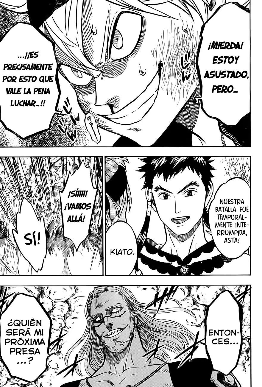 Black Clover capítulo 63, página 18