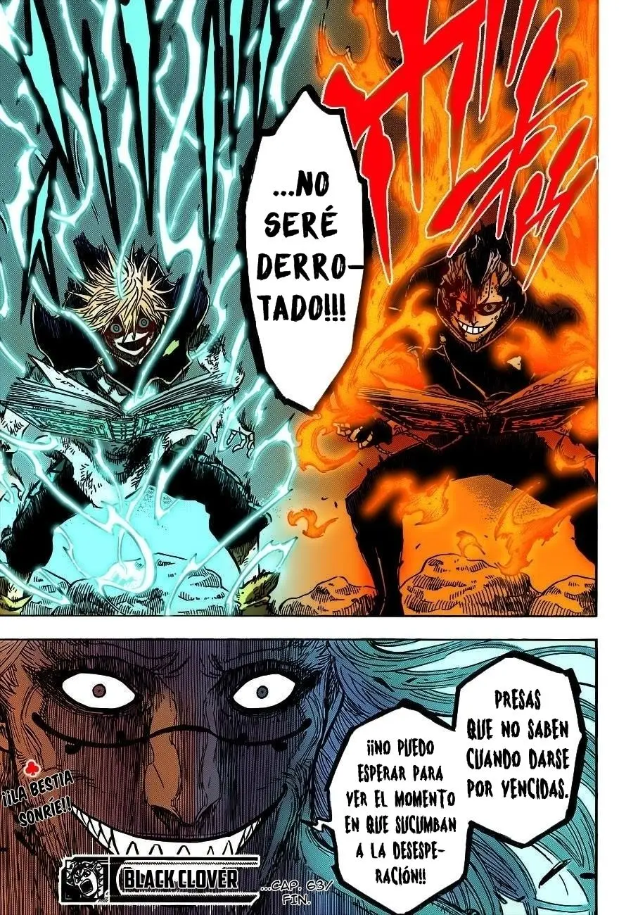 Black Clover capítulo 63, página 21