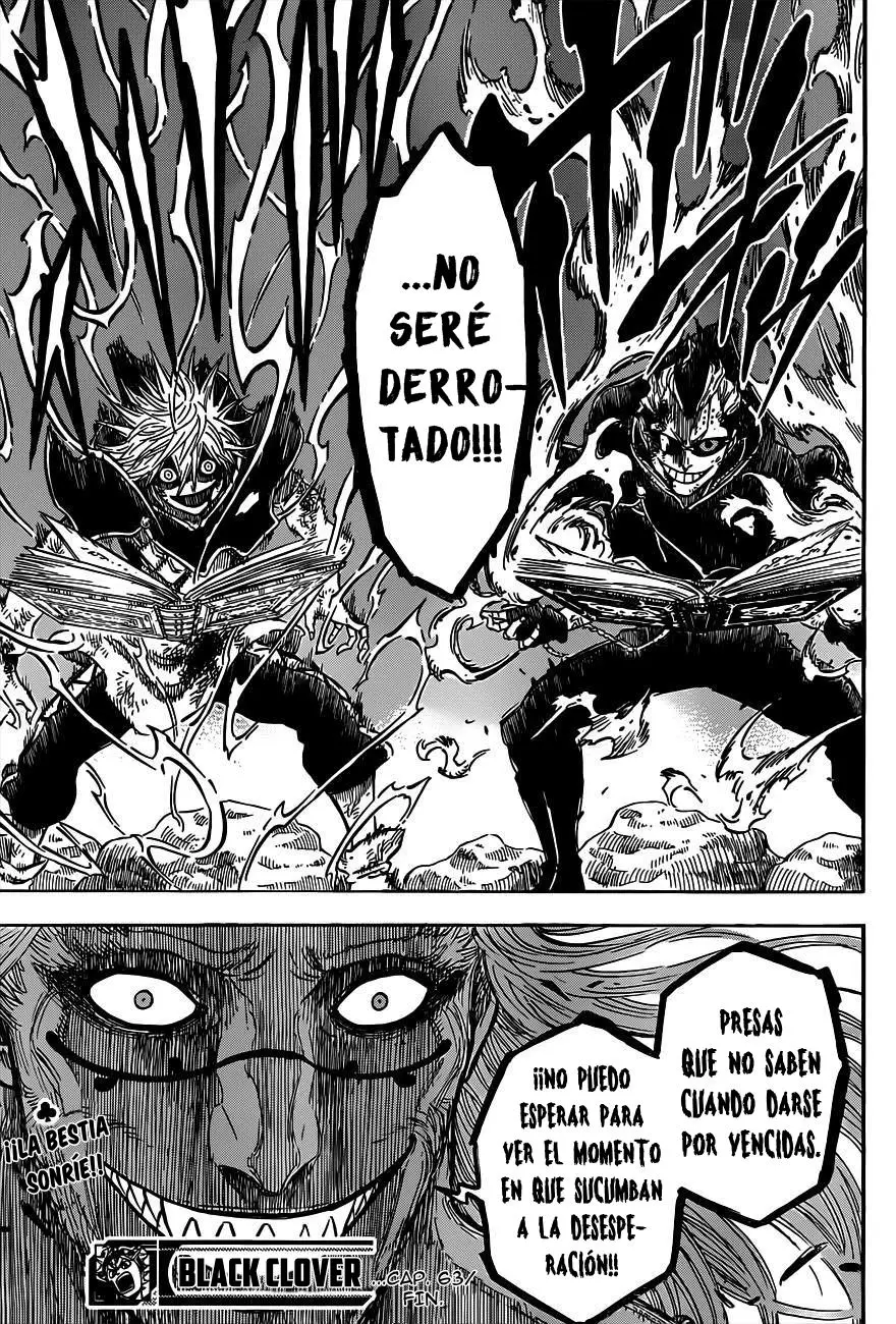 Black Clover capítulo 63, página 22
