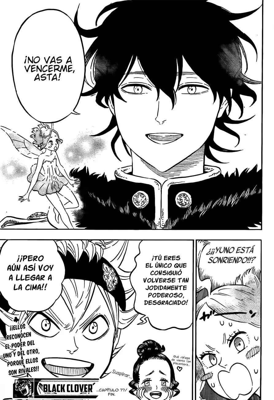 Black Clover capítulo 77, página 17