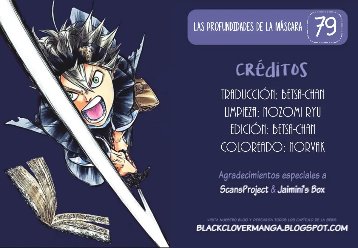 Black Clover capítulo 79, página 1