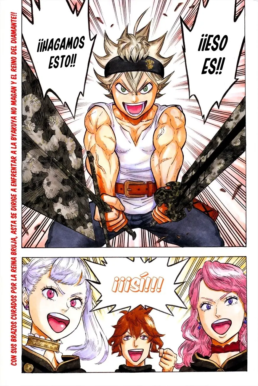 Black Clover capítulo 85, página 4