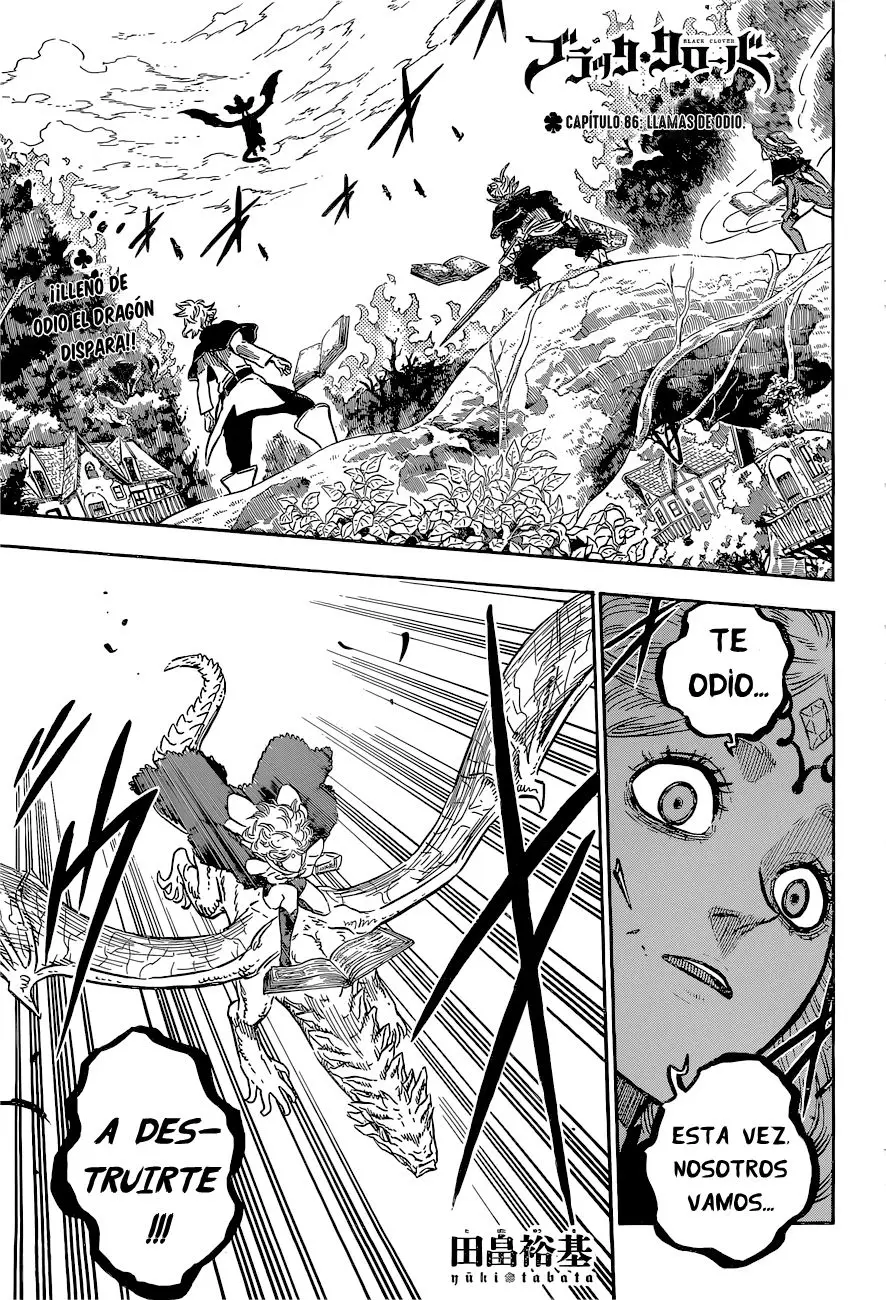Black Clover capítulo 86, página 2