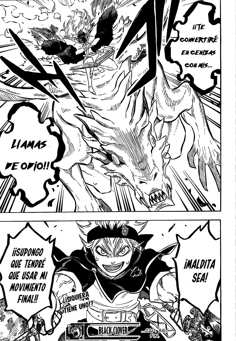 Black Clover capítulo 86, página 16