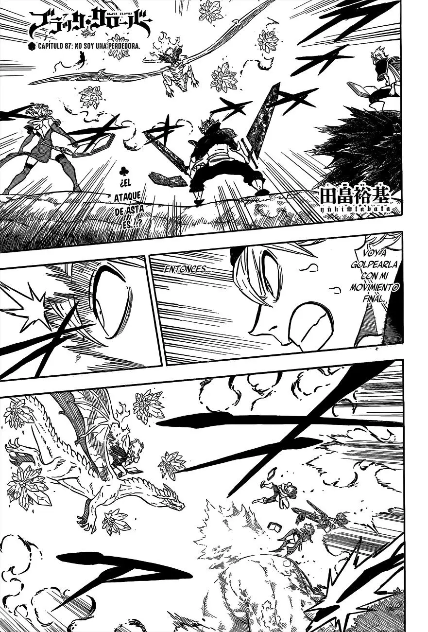 Black Clover capítulo 87, página 2