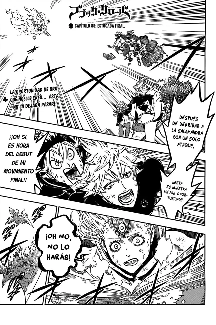 Black Clover capítulo 88, página 2