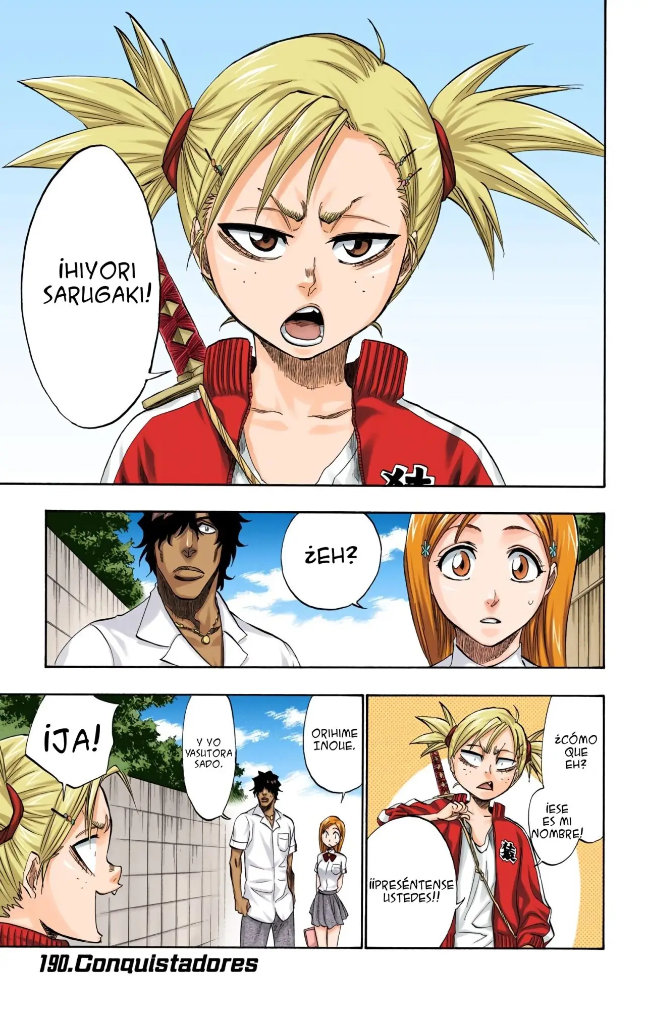 Bleach (Color) capítulo 190, página 1
