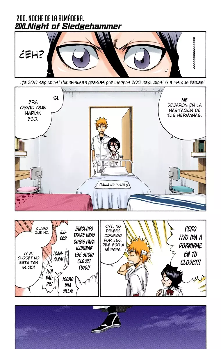 Bleach (Color) capítulo 200, página 2