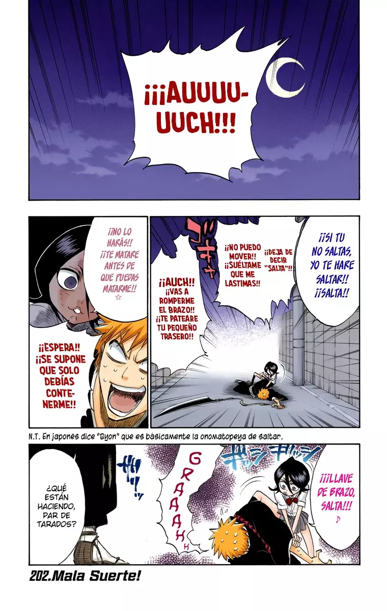 Bleach (Color) capítulo 202, página 2