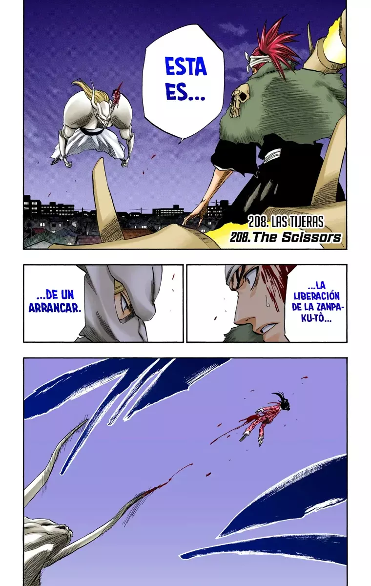 Bleach (Color) capítulo 208, página 2