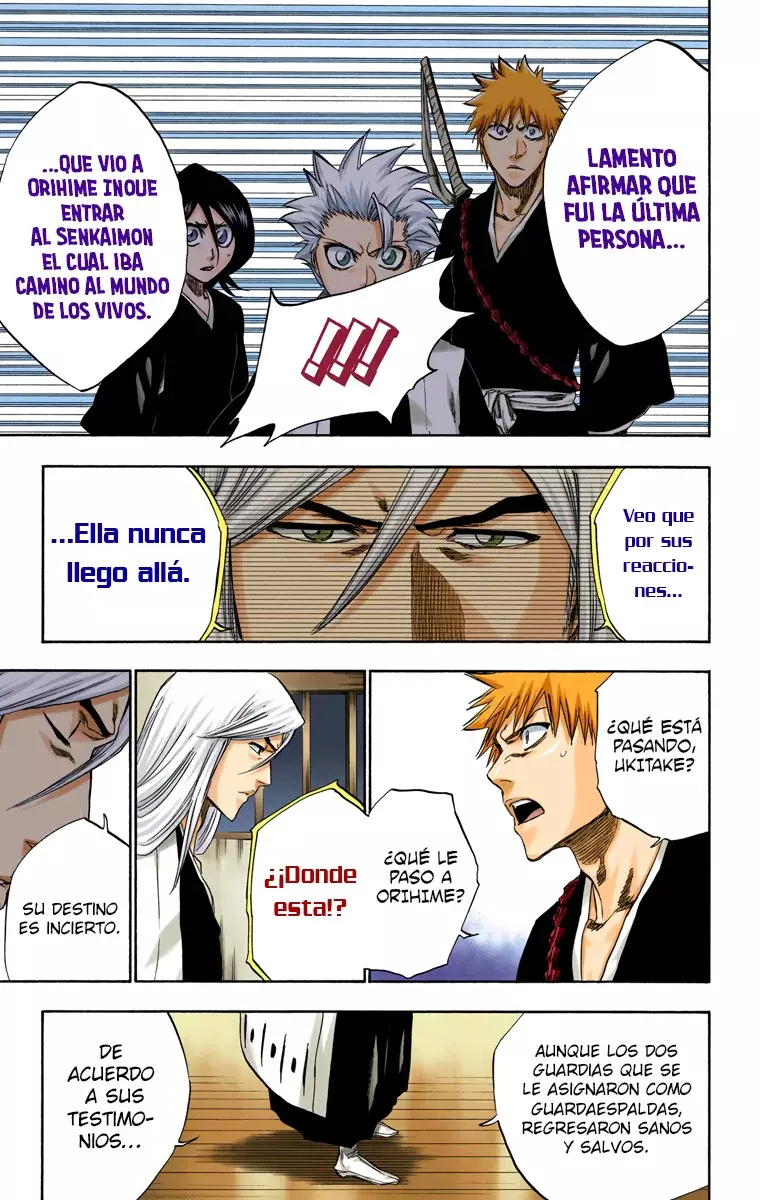 Bleach (Color) capítulo 238, página 8