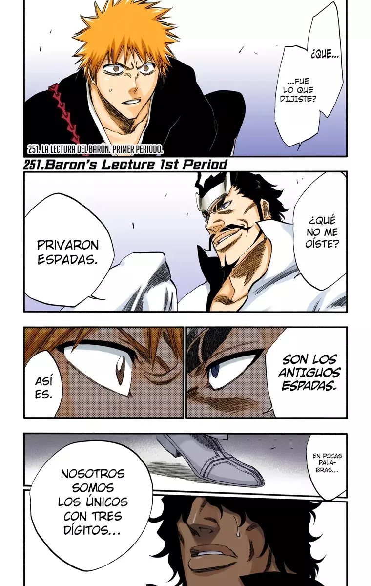 Bleach (Color) capítulo 251, página 2
