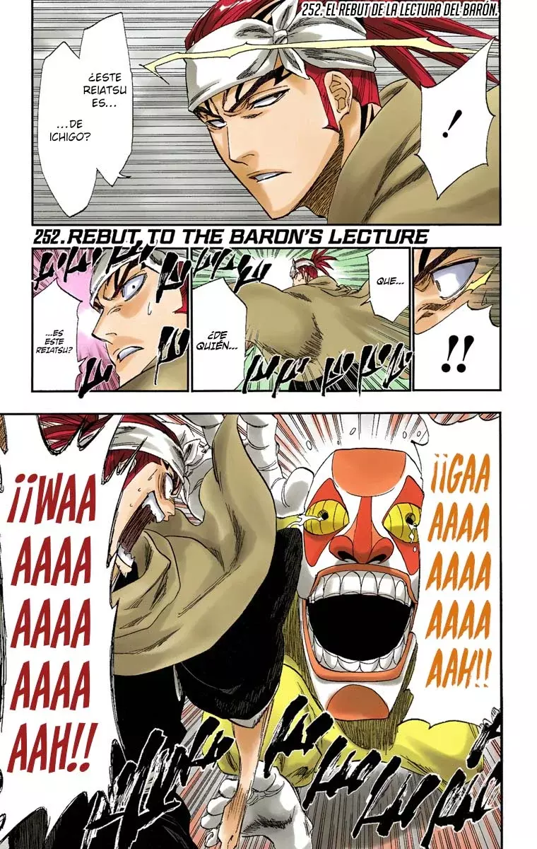 Bleach (Color) capítulo 252, página 6