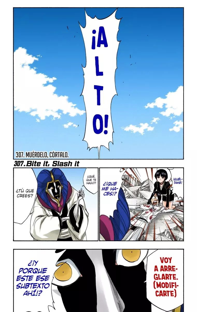 Bleach (Color) capítulo 307, página 2