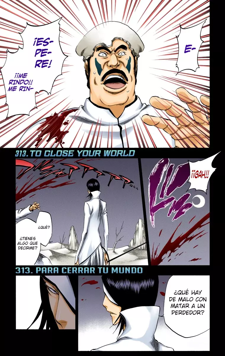 Bleach (Color) capítulo 313, página 2