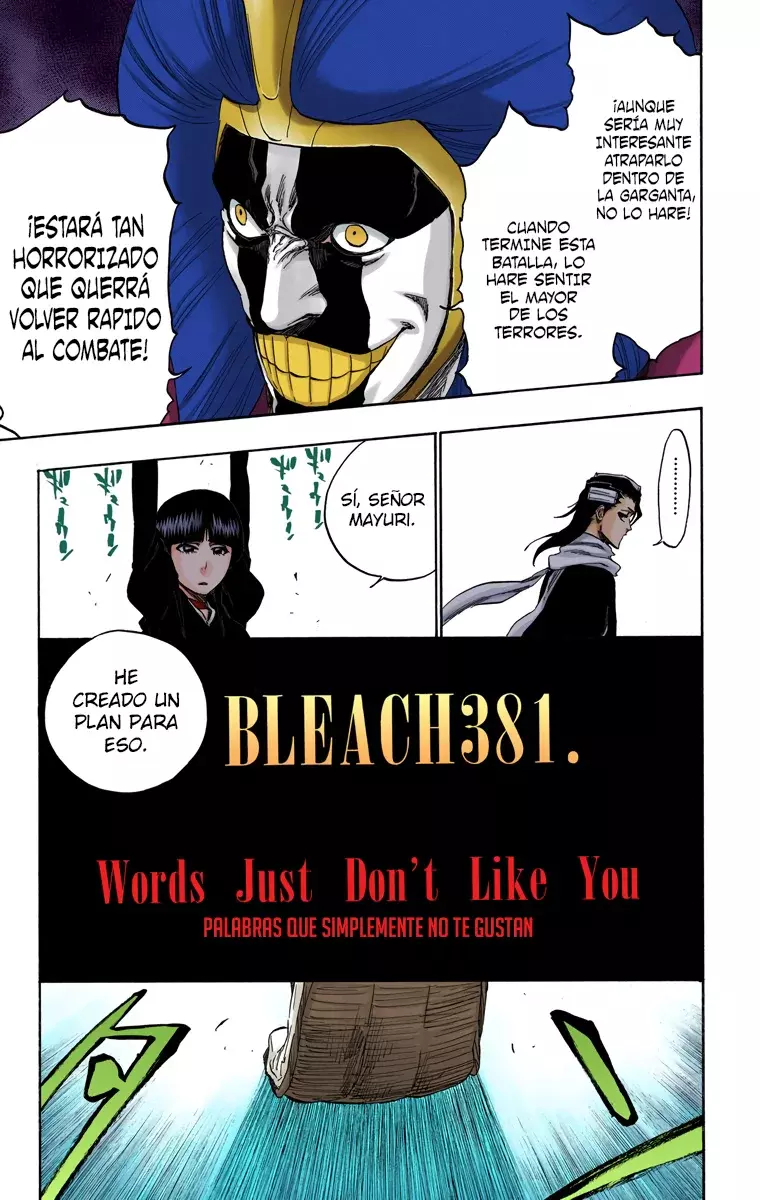 Bleach (Color) capítulo 381, página 6