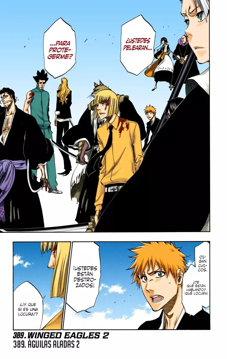 Bleach (Color) capítulo 389, página 2