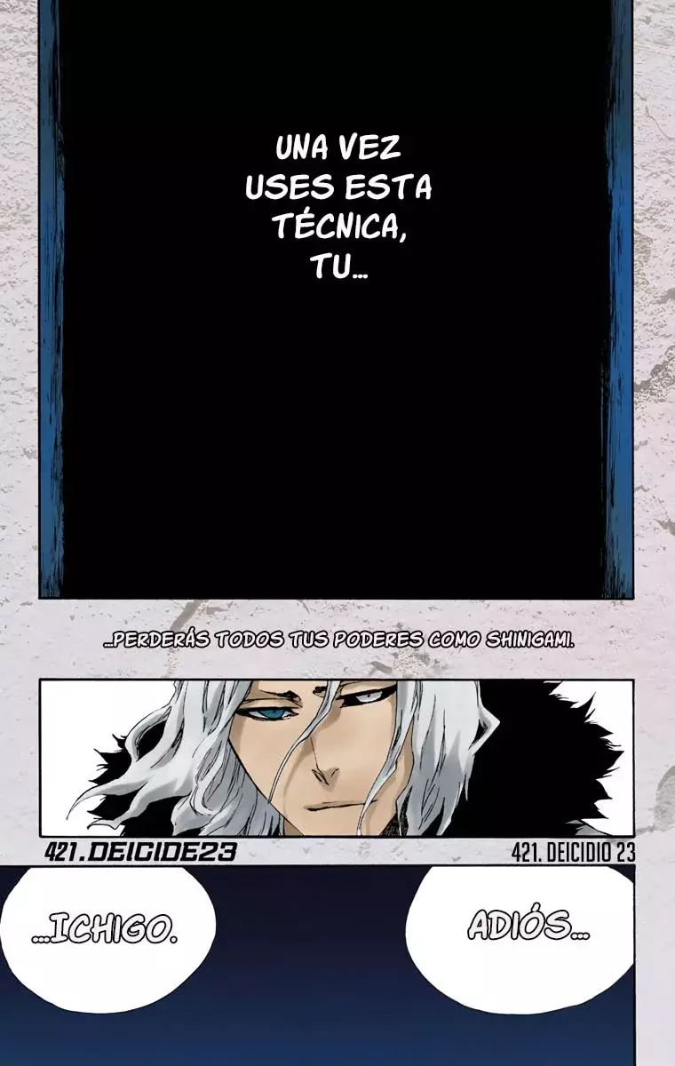 Bleach (Color) capítulo 421, página 2