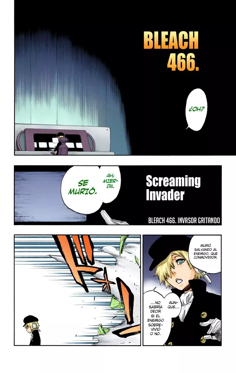 Bleach (Color) capítulo 466, página 9