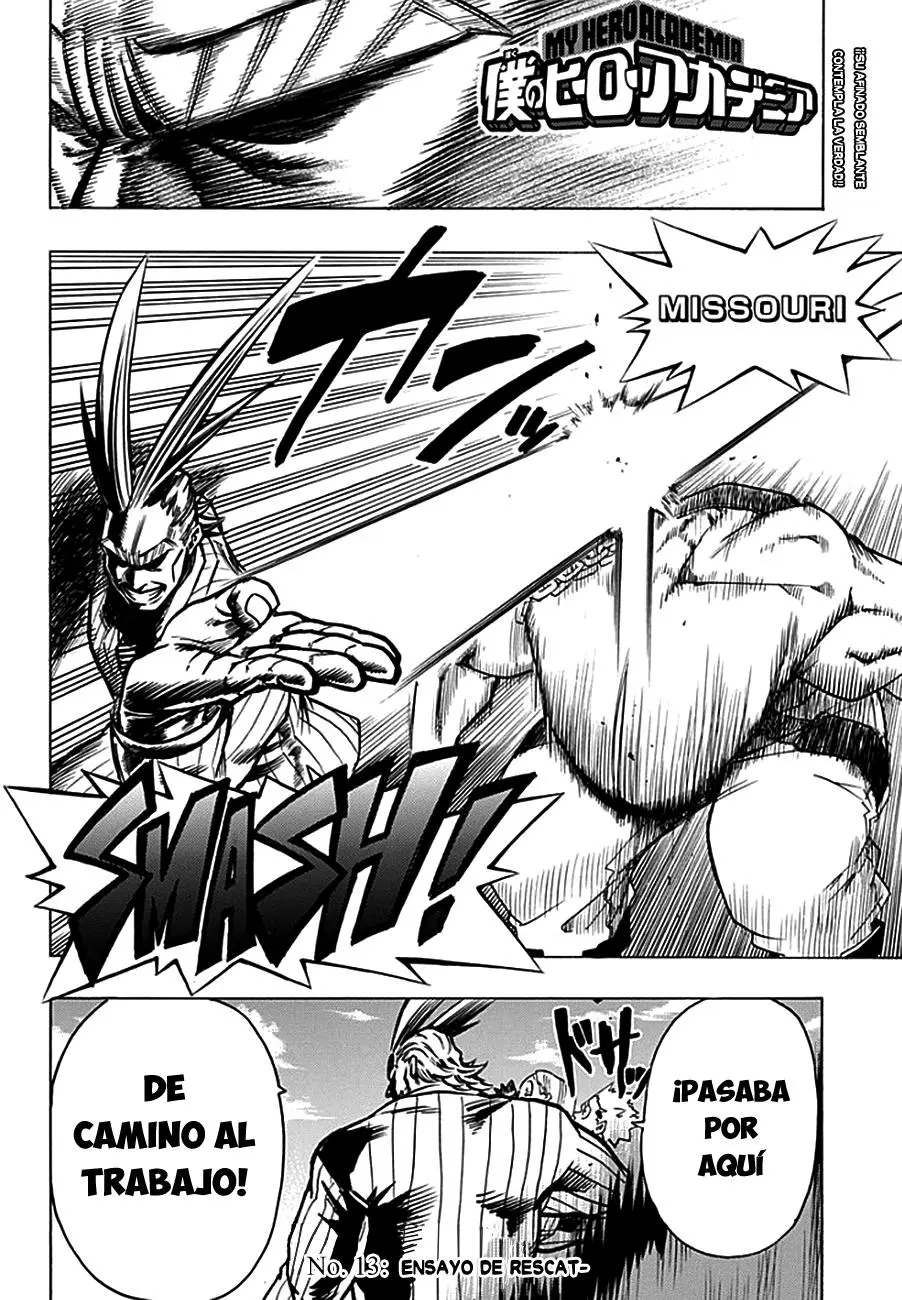 Boku No Hero Academia capítulo 13, página 5